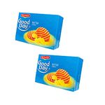 Britannia Good day Biscuits and Cookies 216g (Pack of 2) – Butter Cookies – Highly Nutritive – No Added Preservatives – Tasty and Healthy - Price Mark £ 2.20