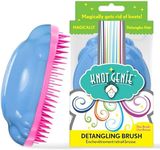 Knot Genie Detangling Hair Brush for Kids (Mystical Cloud) | Perfect Detangling Brush for Curly Hair, Gently Separate Tangles, Leaves Hair Smooth and Shiny | The Pain-Free Knot Detangler