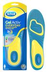 Scholl GelActiv Everyday Insoles for Women - Anti Foot Fatigue Comfort Insoles - Women's Insoles for Walking, Hiking - Trim to Fit Your Walking Boots and Shoes - UK Size 3.5-7.5, 1 Pair