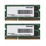 Patriot Memory Mac Series 8GB Apple SODIMM Kit 2X4GB DDR3 1333 PC3 10600 204Pin SODIMM PSA38G1333SK