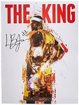 Lebron James Poster The King Cleveland Cavaliers 23 Color Print African American History (18x24)