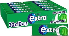 Extra Chewing Gum, Sugar Free Spearmint, 30 Packs of 10 Pieces