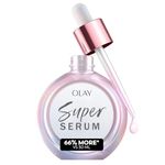 Olay Super Serum 5-in-1 Benefits, Hydrating Face Serum 50ml. With Vitamin C, Niacinamide, Collagen Peptides & Vitamin E. Glowing, Firmer and Smoother Skin. Lightweight Formula