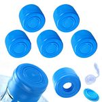 ONESWI 3 & 5 Gallon Water Jug Cap Replacement Non Spill Bottle Caps, 5 Pack Water Jug Caps, Water Bottle Caps