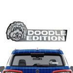Dog car Badge laserss Cutting car Emblem, German Shepherd Edition car Badge, 3D Dogs Badge | Acrylic Funny Automotive Car Badge, Stylish Car Emblems and Badges, Badge Sticker for Car Bumper
