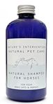 99% Natural Shampoo for Horses - Aloe Vera, Neem, Citronella & Tea Tree - 250ml by NIP. No Sulfates, No Parabens. Cleanses, Relieves Itchiness. Concentrated.