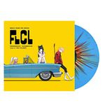 FLCL Progressive / Alternative Music From The Anime Series Blue Rainbow Splatter Colored Vinyl 2LP (Limited Edition)