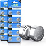 LiCB 20 PCS LR44 AG13 357 303 SR44 A76 Battery 1.5V Button Coin Cell Batteries for Small Electronics