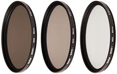 Vivitar VIV-FK3ND-58 3 Piece Filter Kit, 58mm (Black)