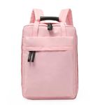 Handcuffs Travel Backpack Casual Bag Multipurpose Travelling Bags Business Backpack for Men and Women (Pink)