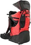 Premium Baby Backpack Carrier for Hiking with Kids – Carry Your Child Ergonomically 108 Red&Blue&Orange (Red)