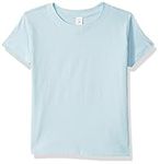 Clementine Kids Toddler Soft Cotton T-Shirt, Light Blue, 4T