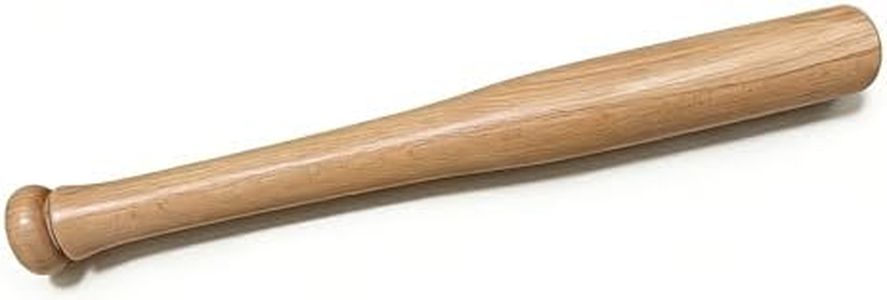 17-Inch Mini Wood Baseball Bat - Premium Hardwood One Hand Training Bat, Compact Personal Home Utility Tool for Home and Car Emergency Truck Tire Thumper, Handheld Practice Bat for Beginner & Adults