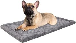 Dog Crate Pad 30x19 inch Gray Memor