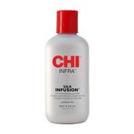 CHI Silk Infusion | Leave-In Hair Serum for Dry Damaged Hair | Heat Protectant for All Hair Types | Pre-Styling Hair Oil for Repair, Strengthening & Moisturizing | BPA & Paraben-Free, 177 ml