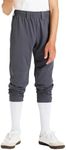 DEVOROPA 2T/3T/4T/5T to Big Kids Youth Boys Baseball Pants Girls Softball Pants Fast Pitch Tee Ball Practice Pants Pockets Dark Grey 4T