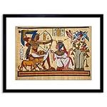 Painting Egyptian Mural Pharaoh Que