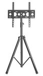 24x7 eMall TV Tripod 32 to 55 inch for LCD LED OLED TV Display Floor Stand, Portable Height Adjustable Mount, Black 400 x 400 mm Vesa