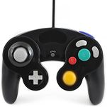 QUMOX Black Wired Classic Controller Joypad Gamepad for Ntd Game-Cube GC & Wii