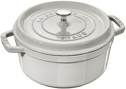 STAUB Bräter, rund, Truffe, Weiß, Größe – 28 cm