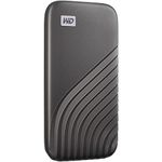 WD 4TB My Passport Portable SSD, External NVMe Solid State Drive, USB-C, up to 1050 MB/s, Works with PC, Xbox and Playstation, 2-meters drop resistance, Space Grey