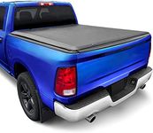 Tyger Auto T1 Soft Roll-up Truck Bed Tonneau Cover Compatible with 2002-2008 Dodge Ram 1500; 2003-2009 2500 3500 | 6'4" (76") Bed | TG-BC1D9056