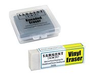 Sargent Art Kneaded Vinyl Eraser (2 Pack), Plastic, White