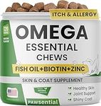PAWSENTIAL Omega Fish Oil for Dogs 