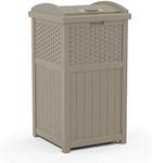 Suncast 33 Gallon Hideaway Trash Ca