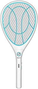 Electric Fly Swatter Electric Extra Strong: 3000 V Electric Mosquito Fly Killer Electric Fly Catcher Fly Trap Bat Mosquito Insect Zapper USB Rechargeable