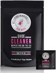 Pink Miracle Quick Clean Shoe Cleaner Wipes (12 Pack) for Fast Sneaker Cleaning on the Go!