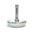 Handsome Legs Low 1-Piece Steel Stem Bed Frame Glides to Replace wheels Set of 4