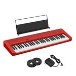 Casio CT-S1 Portable Piano keyboard Red