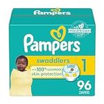 Pampers Swaddlers Diapers - Size 1,
