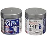 PC-Products PC-11 Epoxy Adhesive Paste, Two-Part Marine Grade, 1/2lb in Two Cans, Off White 80115