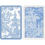 Caspari Pagoda Toile Playing Cards - 2 Decks Included