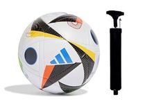 SMT Qatar World Cup Football with Pump |Size 5 for Outdoor Football - Size: 5 (Pack of 1) (Multicolor)