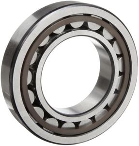 SKF NJ 306 ECP Cylindrical Roller Bearing, Removable Inner Ring, Flanged, High Capacity, Polyamide/Nylon Cage, Metric, 30mm Bore, 72mm OD, 19mm Width, 11000rpm Maximum Rotational Speed, 10800lbf Static Load Capacity, 11500lbf Dynamic Load Capacity