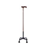 iWalk Quadpod/Four legs Walking stick with Black Base (Copper)