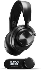 SteelSeries Arctis Nova Pro Wireless Multi-System Gaming Headset - Neodymium Magnetic Drivers - Active Noise Cancellation - Infinity Power System - ClearCast Gen 2 Mic - PC, PS5, PS4, Switch, Mobile