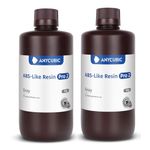 ANYCUBIC ABS-Like Resin Pro 2, Toughness Upgrade 3D Printer Resin, Low Odor 405nm UV-Curing Resin, High Precision and High-Success Rate Standard Photopolymer Resin for LCD DLP 3D Printing (2kg-Gray)