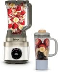 Ninja CrushBOSS 2-in-1 Blender & Tumbler, Amazon Exclusive Bone & Champagne