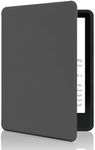 MOROCK Slim Case for Kindle Paperwhite 11th Generation(2021 Release,Model NO.M2L3EK),Fits 6.8" Amazon Kindle Paperwhite Signature Edition, Lightweight PU Leather Cover,Graphite Gray