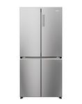 Haier HCR7818DNMM Multi Door Fridge Freezer Cube 83 Series 7, Silver, D Rated