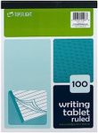 Top Flight Writing Tablet, White, 100 Sheets