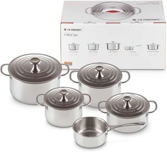 Le Creuset 3-Ply Stainless Steel Cookware Set
