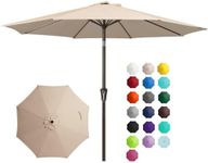 JEAREY 9FT Outdoor Patio Umbrella O