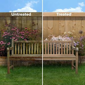 Roxil Wood Waterproofing Liquid 5L – Clear Outdoor Sealer for Decking, Fences, Sheds