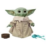 Star Wars The Child Talking Plush Toy with Character Sounds and Accessories, The Mandalorian Toy for Children Aged 3 and Up