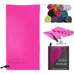 Style Slice Go Microfiber Towel - Quick-dry Lightweight Super Absorbent Travel Towel for Sports Beach Gym Camping Hiking Drying Pets - Small Medium, Large X-Large (150cm x 80cm)